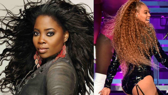 Kim Kimble and Beyoncé.